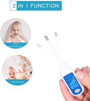 Baterai Tombol CR1225 Tegangan Stabil 3V untuk Termometer Digital Rektal & Oral Decdeal LCD Termometer Demam
