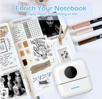 Mini-imprimante X5 portable pour scrapbooking, étiquettes de voyage, mémos – Imprimante thermique sans encre sans fil de poche