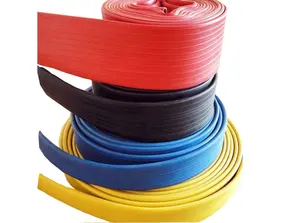 Rubber Duraline Fire Hose High Pressure Water Pipes Red Color Hose