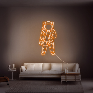 Dropshipping, letrero de neón personalizado, Logo, Letra de luz Led, acrílico Rgb para tienda de negocios, tienda de salón, letreros de neón, decoración de pared, letrero de neón 3D - Product Image 4
