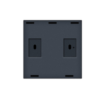 AG-T8601 Interrupteur intelligent sans fil RF 433 MHz à 1/2/3/4 boutons en verre trempé, à coller librement, tactile, pour éclairage