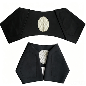Soporte de <span class=keywords><strong>Hombro</strong></span> Doble Autocalentable, Tela Suave OK, Ajustable con Cierre de Gancho <span class=keywords><strong>y</strong></span> Bucle, para Aliviar el Dolor de <span class=keywords><strong>Hombro</strong></span> - Product Image 1