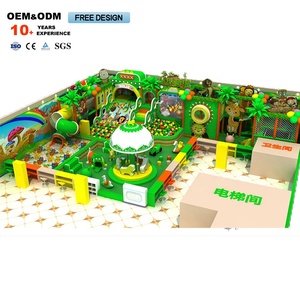 Parque Infantil Interior Personalizado de Alta Calidad con 260 Elementos Temáticos y Múltiples Toboganes Grandes para Niños - Product Image 1