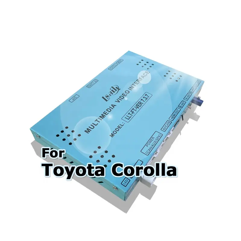 Android wireless CP AA interface box per Toyota Corolla C-HR con wireless auto 2018-2022 interfaccia video youtube di Lsailt