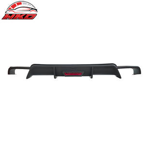 Difusor Trasero con Luz LED para Toyota Camry 2018-2024 SE XSE - Negro Mate, Kit de Carrocería de Alta Calidad - Product Image 2