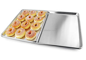 High Quality Aluminum Baking <strong>Tray</strong> Food Grade Flat Metal Bread <strong>Cake</strong> <strong>Tray</strong> Direct Manufacturer Wholesale for Baking Dishes Pans - Product Image 3
