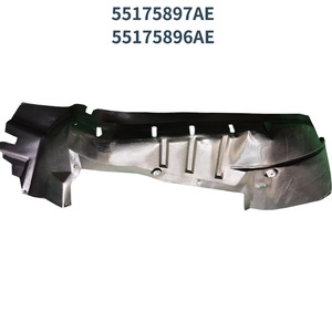 Revestimiento Interior de Guardabarros Delantero para Jeep Cherokee 97-01, Número de Pieza 55175897AE, Plástico Negro, Repuesto - Product Image 3