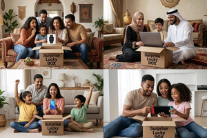 <span class=keywords><strong>Caja</strong></span> <span class=keywords><strong>Misteriosa</strong></span> de Electrónicos de Alta Calidad, Sorpresa Aleatoria de 1-3 Piezas, Más de 500 Artículos Diferentes Disponibles, VR, Smartphone, etc. - Product Image 3