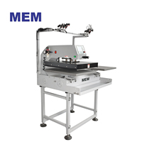 Máquina de prensado en caliente por sublimación semiautomática neumática de placas duales con control de temperatura de alta calidad,