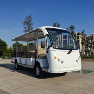 Nuevo entrenador turístico eléctrico para pasajeros para turismo automático en autobús escénico y recorridos en coche - Product Image 2