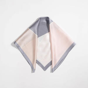 Hoshomプリントツル中国モーダルファッションカスタマイズレッドヘッドバンド日本ショールベトナム女性用シルクスカーフ - Product Image 2