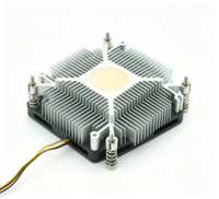 Refroidisseur de processeur 1U à profil bas pour Intel LGA 1155/1156