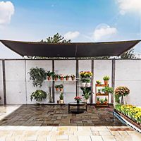 HDPE Schaduwdoek voor Buitengebruik, Zonwering 3x6 Meter, 50% Schaduwwerking, 50gsm, Bestseller