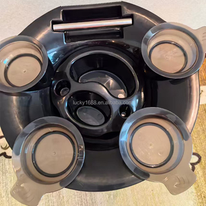 New Deign Salon Furniture Acrylic Hair Salon Tray Multi-Functional With Dye Bowl Beauty Salon <strong>Trolley</strong> - Product Image 6