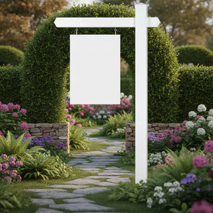 Insegne Personalizzate <span class=keywords><strong>in</strong></span> PVC <span class=keywords><strong>da</strong></span> 6 Piedi per Immobiliare, Cartelli <span class=keywords><strong>in</strong></span> Plastica per <span class=keywords><strong>Giardino</strong></span>, Decorazioni per Casa <span class=keywords><strong>in</strong></span> Vendita - Product Image 1