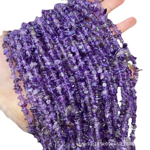 Hongmei 3-5Mm Đá Tự Nhiên Pha Lê Đục Không Thường Xuyên Chuỗi Vòng Đeo Tay Vòng Cổ Tự Làm Đồ Trang Sức Phụ Kiện Quần Áo Phụ Kiện - Product Image 5