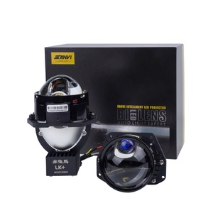 Aftermarket Factory OEM ODM Universal Super Bright <b>Led</b> Headlamp Automotive 3 Inch LK+ Matrix Bi <b>Led</b> Projector Lens Headlights - Product Image 1