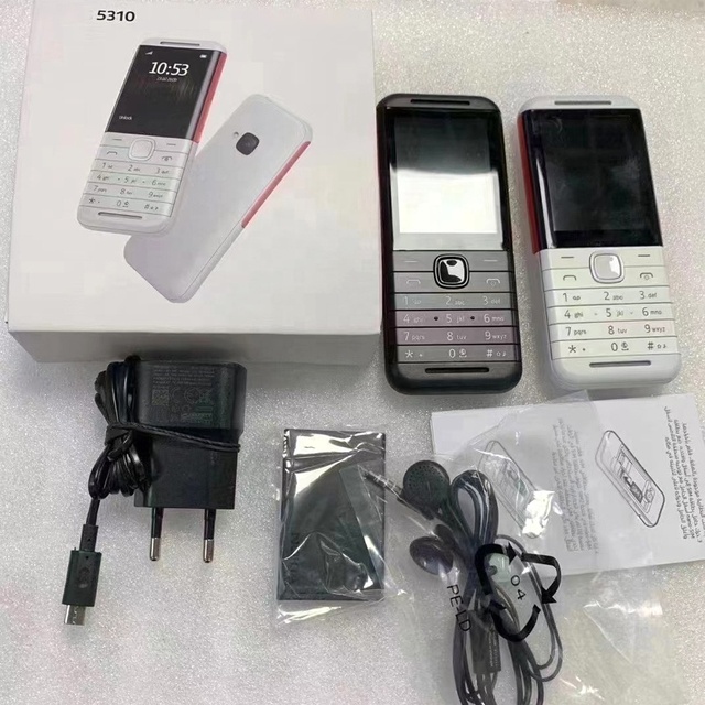 Bar Feature Phone 5310 2020 GSM Dual SIM Mobile Phones Wholesale Keypad Cellphone Original 105 106 150 6310