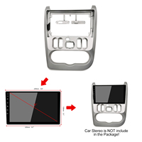 Vente en gros de cadre de lecteur multimédia audio 9 pouces, accessoire de voiture pour RENAULT DACIA 2007-2013, accessoires intérieurs, autoradio, fascia vidéo