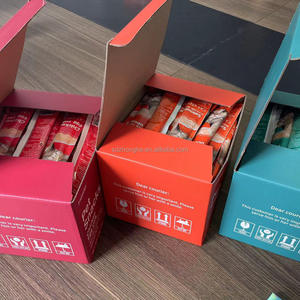 Venta al por mayor de fábrica, deliciosos aperitivos para gatos, nutritivos alimentos húmedos para gatos, golosinas para mascotas, aperitivos, atún Natural, pollo, alimento mascota OEM - Product Image 5