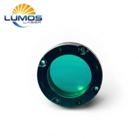 Kit Optik Fokus Laser Serat D37 F100mm Pra-Rakit dengan Cincin Adaptor Logam, Suku Cadang Perawatan OEM untuk Kepala Raytools BS12K