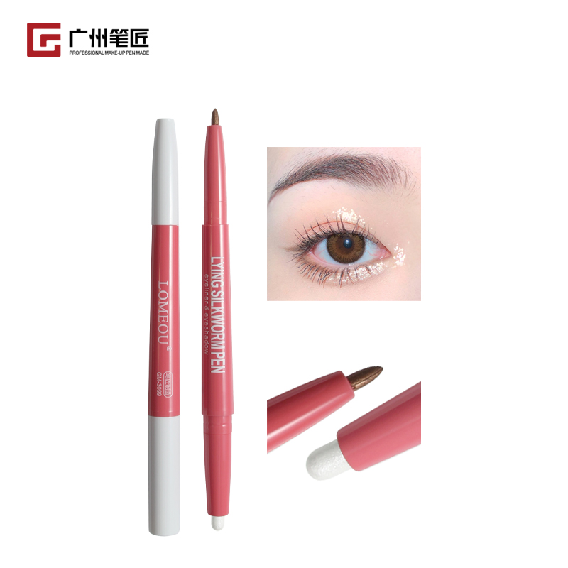 Excellent Quality Highlighter Lying Silkworm Pen Waterproof Custom Highlighter Makeup