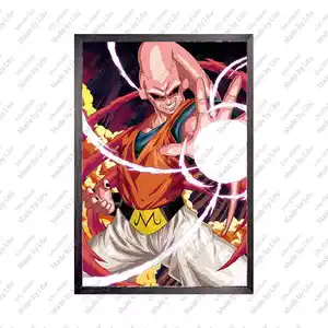 Prix d'usine 3d Anime Photos 28*43cm Dragon Ball 3d Affiche Lenticulaire Photos Dragon Ball Z 3d Affiche