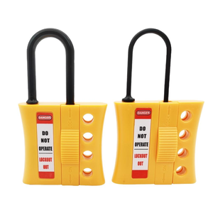 4 lỗ thiết kế đôi đòn bẩy Khóa CE chứng nhận sử dụng công nghiệp đa khóa Nylon khóa Hasp khóa móc với cách điện chốt - Product Image 4