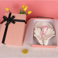 Boîte cadeau de luxe personnalisée, réutilisable, vide, pour bijoux, parfums, emballage en carton kraft rigide pour pyjamas