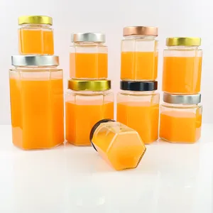 Kunden spezifisches Glas Marmelade/Marmelade Verpackungs glas Luftdichtes Glas bleifrei