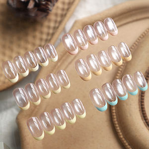 AILANUO Esmalte de Uñas en Gel UV de 12 Colores Estilo Macaron Francés, No Tóxico, Vegano, Ecológico, Libre de HEMA, Larga Duración, OEM ODM - Product Image 3