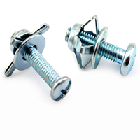 Steel Drop-In Anchor Petal Expansion Rivets with Hollow Gecko Screws and Fixed Buckle DIN Standard