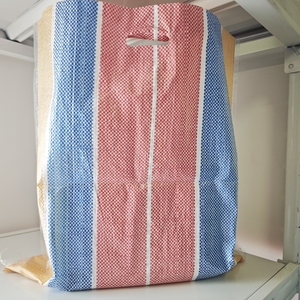 Sac tissé en PP <span class=keywords><strong>blanc</strong></span> transparent en promotion, emballage 50 kg pour sable et galets - Product Image 1