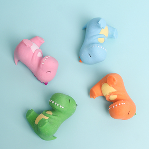 Tự làm dễ thương khủng long <span class=keywords><strong>Squishy</strong></span> Đồ chơi thay đổi hình dạng Bộ nhớ cát đầy căng thẳng giảm bóp đồ chơi cho trẻ em - Product Image 5