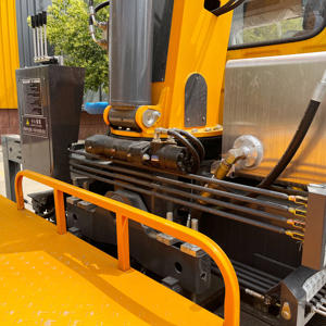 מטען תחבורה רב תכליתיים הידראולי מתכוונן טלסקופי בום רכוב משאית רכוב מנוף אוויר 15 מ 'תיבת הילוכים - Product Image 5