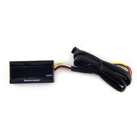 Termómetro Digital Electrónico Impermeable para Motocicleta, Velocímetro LED Modificado, Medidor de Temperatura
