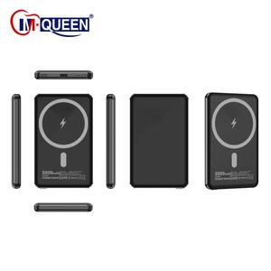 Batería Portátil con Logotipo Personalizado PD de 22.5W, Banco de Energía Magnético de 5000 mAh, Cargador Inalámbrico para Teléfono Celular - Product Image 2