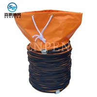 Tuyau de ventilation d'échappement portable pliable polyvalent de haute qualité pour la ventilation en espace confiné