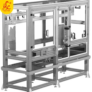 Perfil de alumínio da extrusão 4080 da slot t industrial do preço de fábrica para o construtor do kit da automação