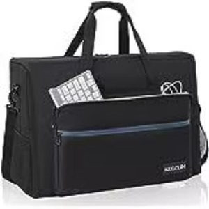 Échantillon gratuit : Housse de protection pour ordinateur portable noire, style sacoche, avec poignée, en matériau de type sac à main - Product Image 5