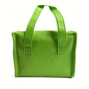 Foldable Waterproof Thermal Bag Custom Printed Outdoor Picnic Reusable Shopping Non-Woven Cooler Bag - Product Image 5
