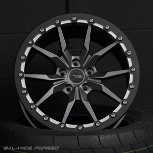Jantes forgées Beadlock de 15, 17 et 18 pouces, 5x112 5x114.3, pour course de dragster, compatibles Cadillac CT5-V Blackwing - Product Image 5