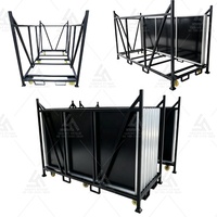 Chariot de scène mobile pour plateforme de concert, équipement de scène, chariot de chargement pour scène événementielle en aluminium
