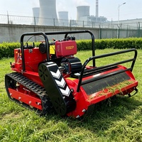 Tondeuse à gazon diesel de qualité industrielle NEWPANDA NPCH-4B, résistante aux intempéries, performance maximale, moteur 192cc, largeur de coupe 1000mm, double commande, 6km/h