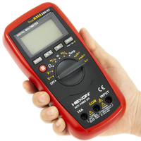 Voltmeter 600V DC/AC hitungan 6000 Ohm Volt Amp Tester Multimeter Digital untuk ketahanan arus kapasitas kontinuitas