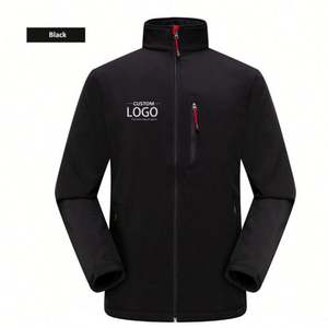 Veste Softshell Best-seller 2023 pour homme, veste Softshell à capuche pour la randonnée en plein air, 100% polyester - Product Image 2