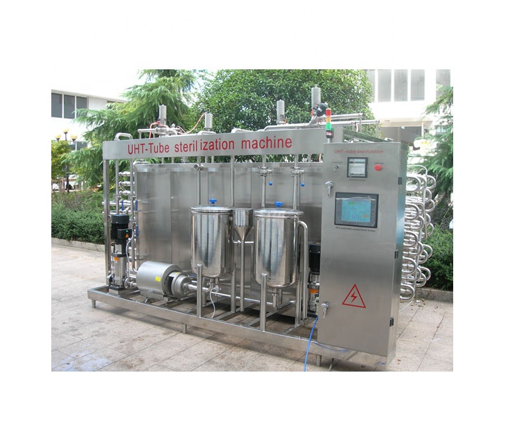 Пастеризатор UHT для стерилизации молока, тип трубы