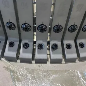 Caixa de câmera de alumínio de alta velocidade, para mayer & cie, máquina de tricô circular dupla de jérsei