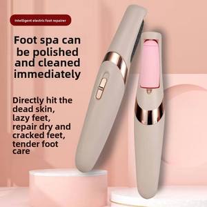 Lime à pieds électrique rechargeable automatique, machine de pédicure, rouleau en plastique tendance pour les pieds, élimination des peaux mortes - Product Image 5