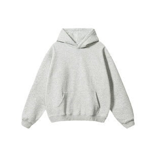 Sudadera con Capucha de Color Sólido, Estampada y Bordada, con Capucha, para Deportes y Uso Diario, Cantidad Mínima de Pedido Baja - Product Image 4